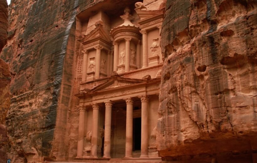 Petra through the Back Door Trail